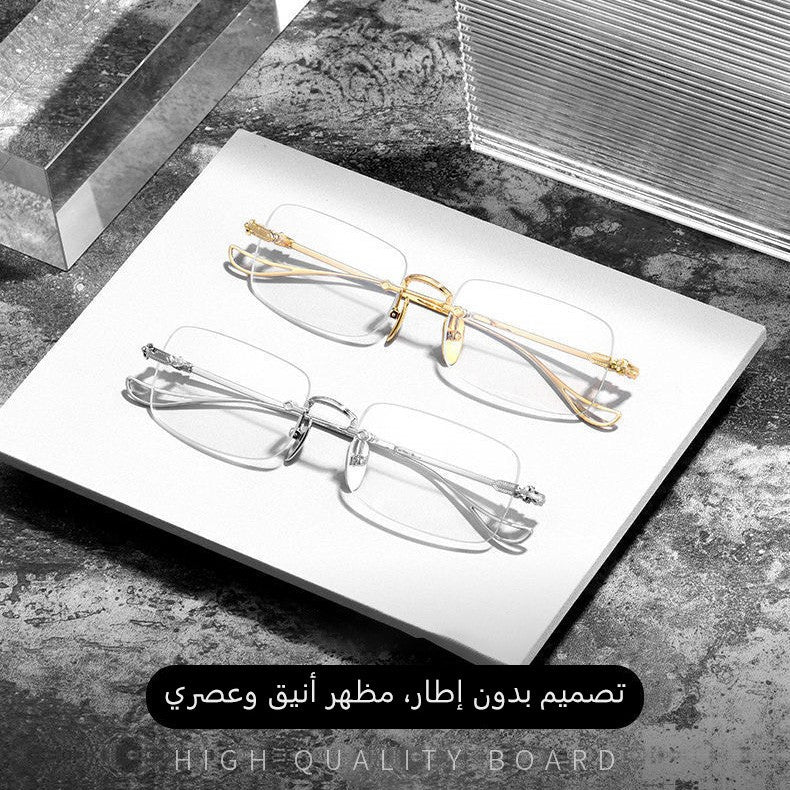 LHJ16 | نظارة قصو البصر الشيخوخي المضادة للضوء الازرق بدون الاطار الخارجي